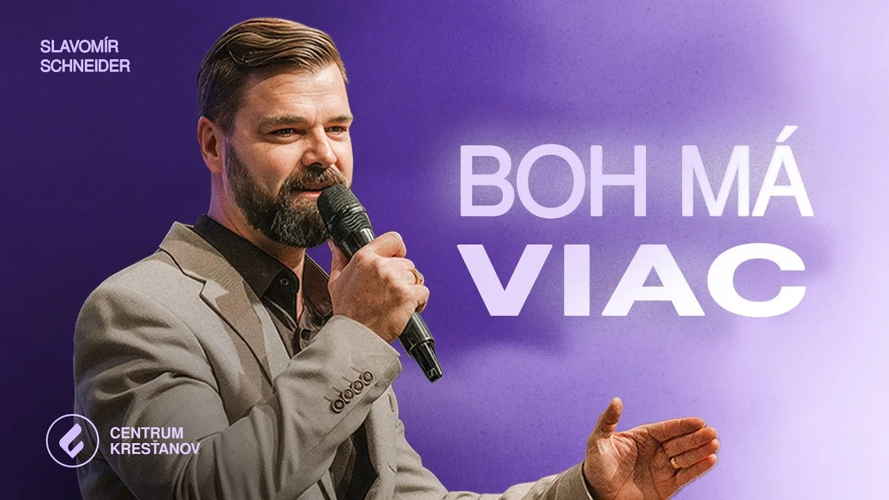 God isn’t finished yet, keep going – Slavomír Schneider | Christian Centre Martin | Sunday October 25, 2026